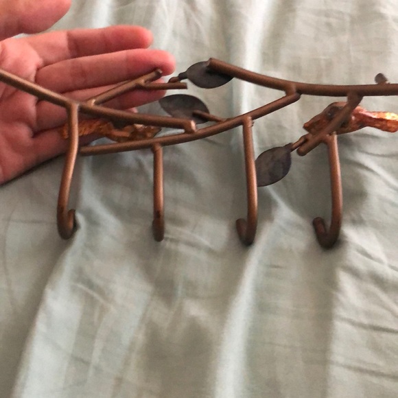 Anthropologie wall hook fixture without screws - Picture 2 of 3